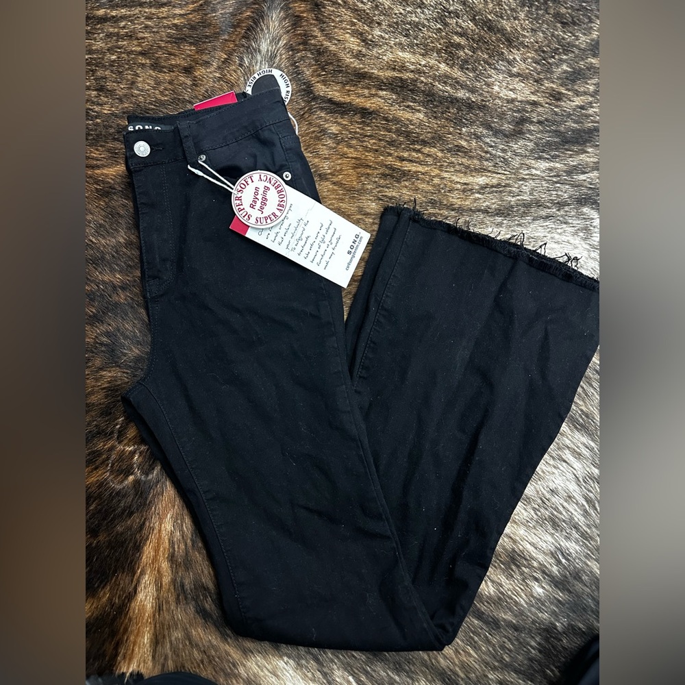 Black Flare & Wide Leg Jeans